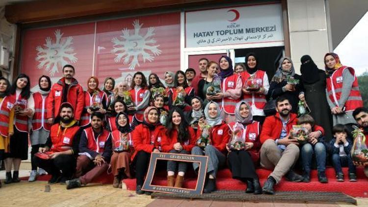 Kızılay Topluluğu üyelerinden Suriyeli annelerle 10 Aralık İnsan Hakları Günü etkinliği