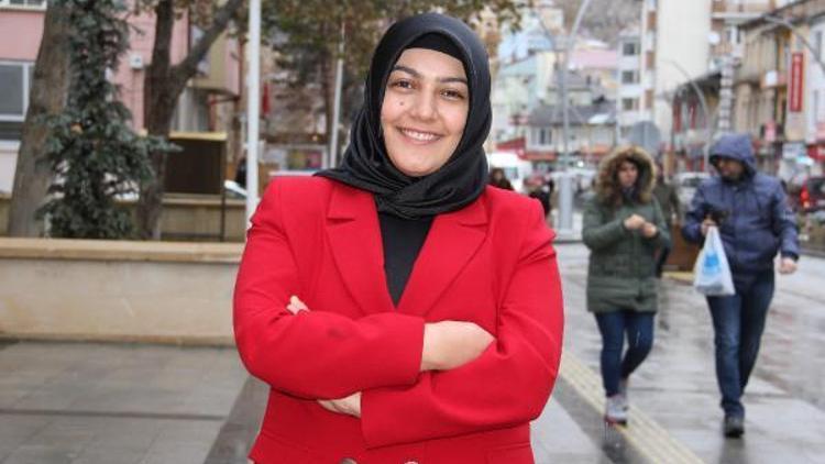 İnşaat mühendisi Narin, Bayburtun yerel seçimde ilk kadın aday adayı oldu