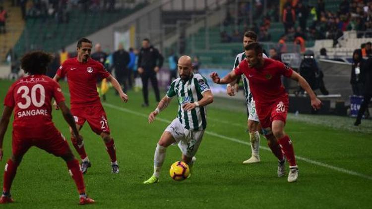Bursaspor - Antalyaspor (EK FOTOĞRAFLAR)