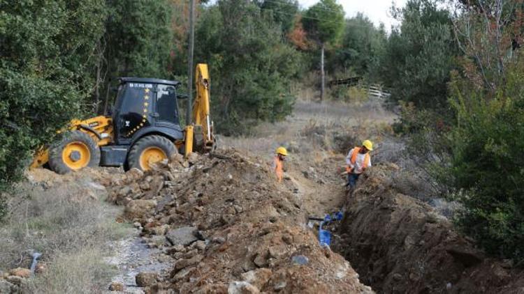 Başkan Aslan çalışmaları yerinde inceledi