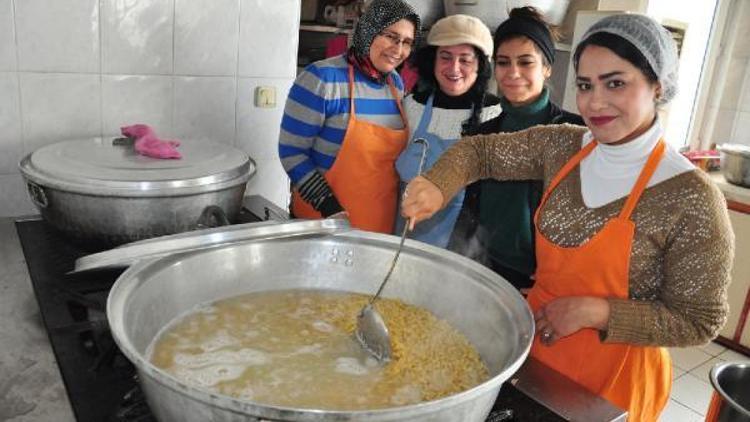 Sığınmacılara ESOBta aşçı yardımcılığı eğitimi