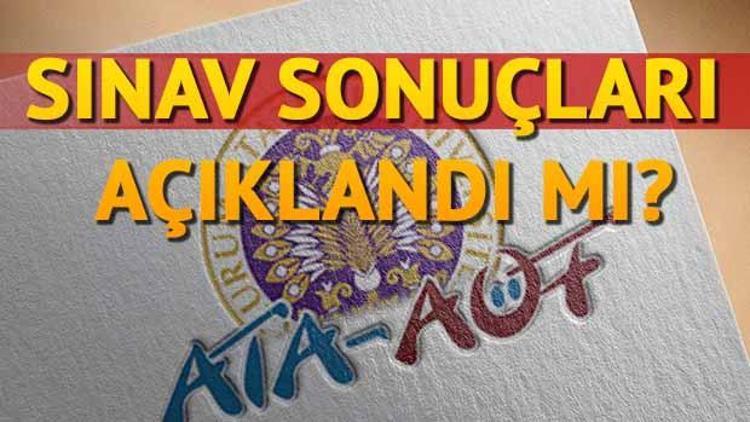 ATA AÖF vize sınavı sonuçları ne zaman açıklanacak Sınav sonuçları için tarih detayı