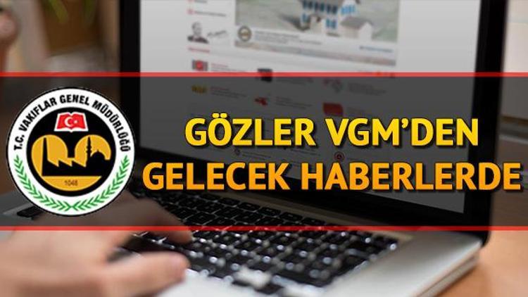 VGM yükseköğrenim burs başvuru sonuçları ne zaman hangi gün açıklanacak Tarih belli oldu mu