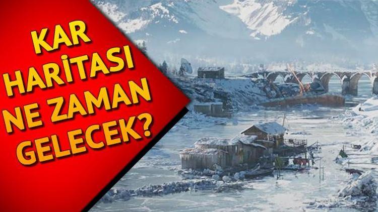 PUBG Mobile kar haritası ne zaman gelecek