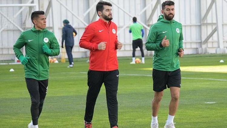 Atiker Konyaspor taktik çalıştı