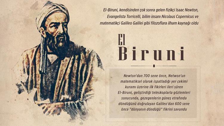 Newton, Torricelli, Galileo ve Copernicusun ilham kaynağı: El-Biruni