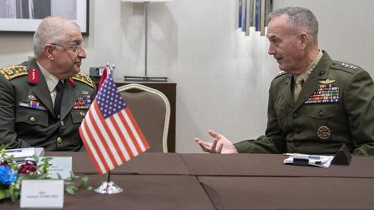 ABD Genelkurmay Başkanı Dunforddan Orgeneral Gülere Suriye telefonu