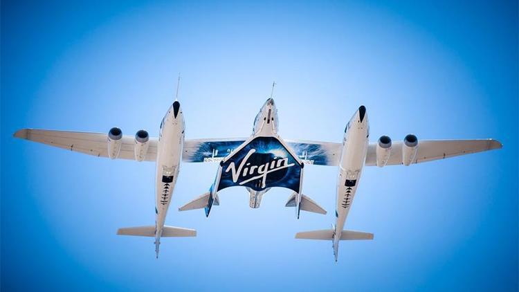 Virgin Galactic uzay turizm aracını test etti