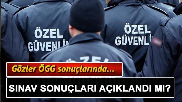 79. ÖGG sınav sonuçları ne zaman hangi gün açıklanacak ÖGG sonuç sorgulama sayfası