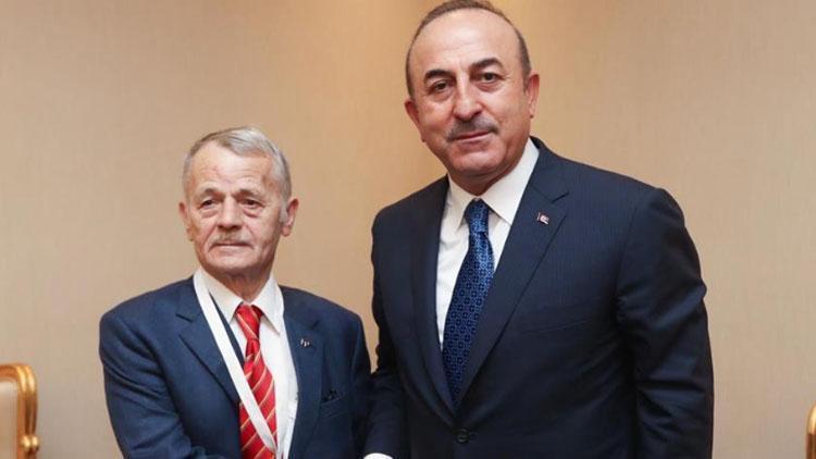 Çavuşoğlu Dohada Tatar lideri ile görüştü