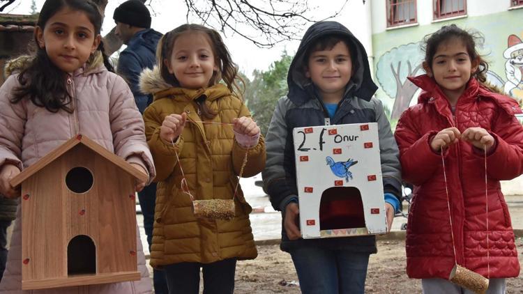 Bu mahallenin sakinleri kuşlar