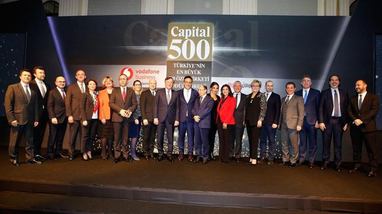 ‘Türkiyenin En Büyük 500 Özel Şirketi için ödül töreni