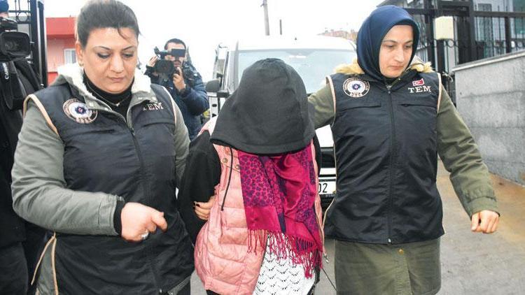 DEAŞ’lı kadın bir gün sonra tutuklandı