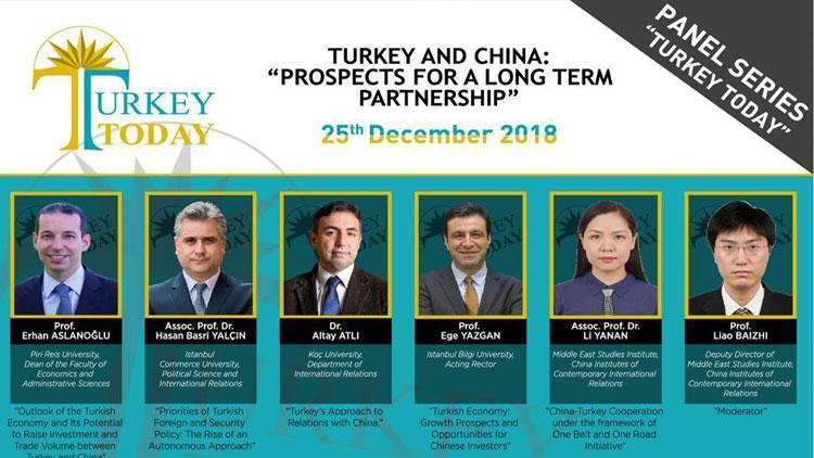 Cumhurbaşkanlığından Çinde Türkiye ve Çin: Uzun Vadeli İşbirliği Olasılıkları paneli