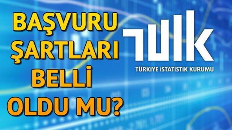 TÜİK personel alımı başvuru şartları neler Türkiye İstatistik Kurumu 57 personel alımı yapıyor