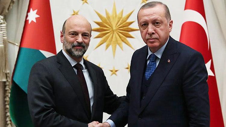 Cumhurbaşkanı Erdoğan, Omar Al Razzazı kabul etti