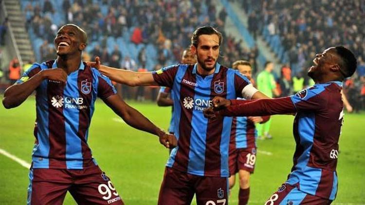 Trabzonspor, istatistiklerde de zirveye ortak