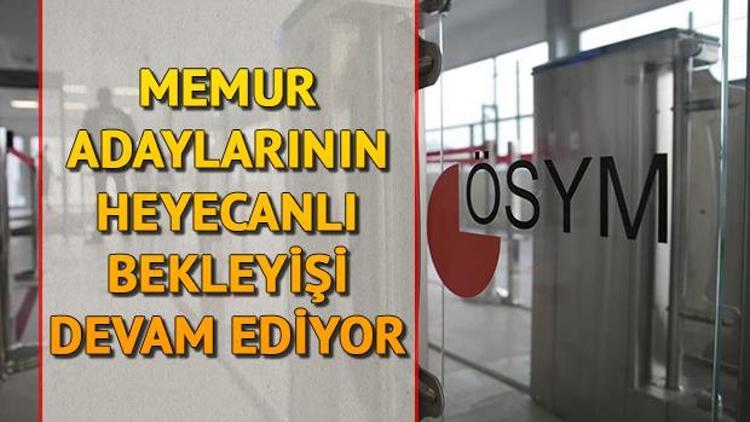 KPSS tercih sonuçları ÖSYM tarafından ne zaman açıklanacak Sonuç tarihi belli oldu mu