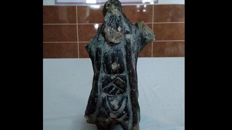 Eskişehir’de kral heykeli ele geçirildi