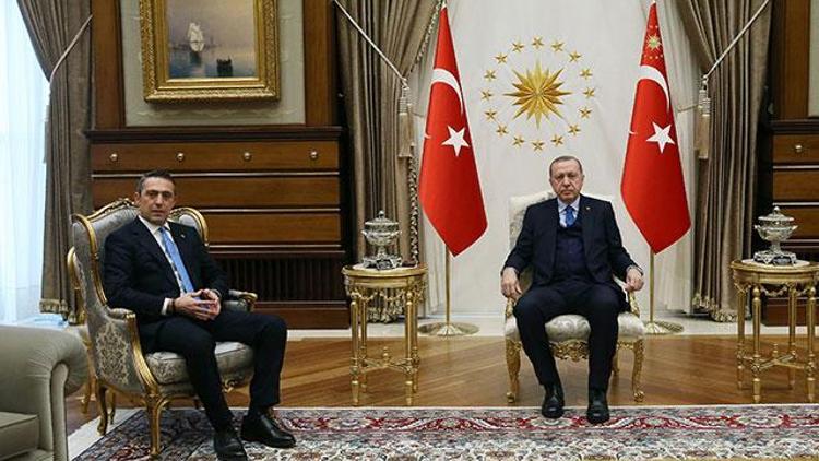 Cumhurbaşkanı Erdoğan, Ali Koçu kabul etti