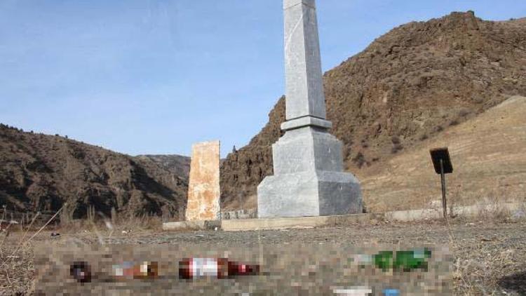 Allahuekber şehitleri için yapılan anıtın çevresindeki kirliliğe tepki
