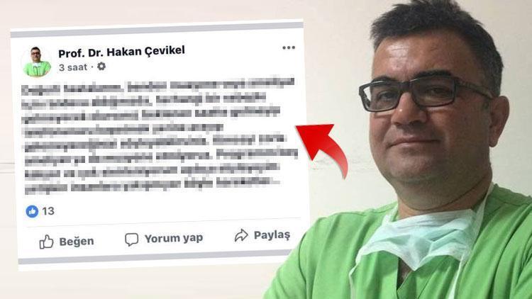 Aydınlı profesör hastalarını fırçalayınca olay oldu