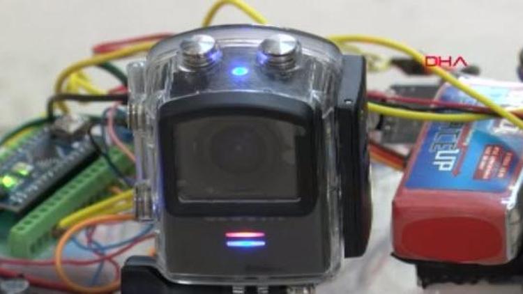Şehit haberlerine üzülen öğrenciler askeri robot geliştirdi