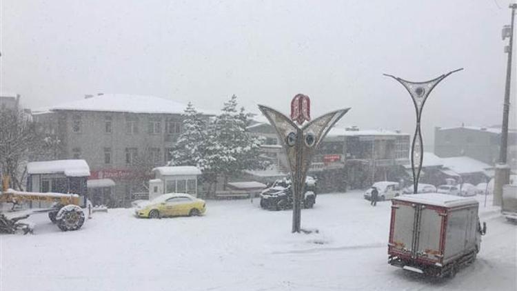 Şemdinlide 5 köydeki okullara kar tatili