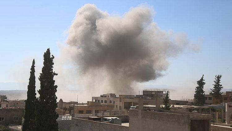 Suriyede hava saldırısı: 3 ölü, 9 yaralı