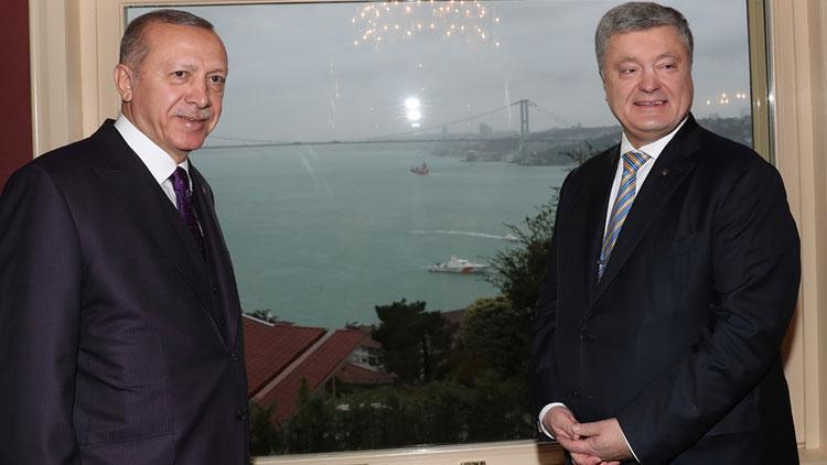Cumhurbaşkanı Erdoğan, Ukrayna Devlet Başkanıyla görüştü