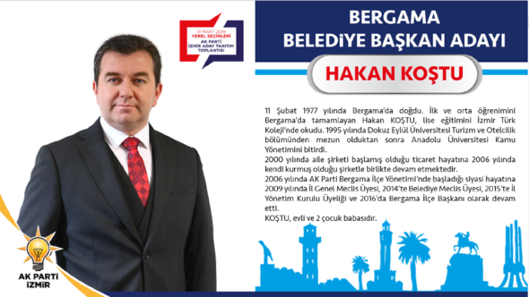 İzmir Bergama Belediye Başkan Adayı Hakan Koştu kimdir