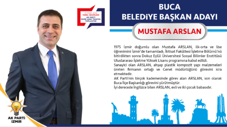 İzmir Buca Belediye Başkan Adayı Mustafa Arslan kimdir