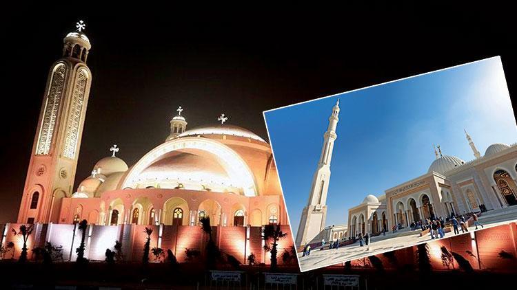 ‘En büyük katedral’ ve cami yan yana