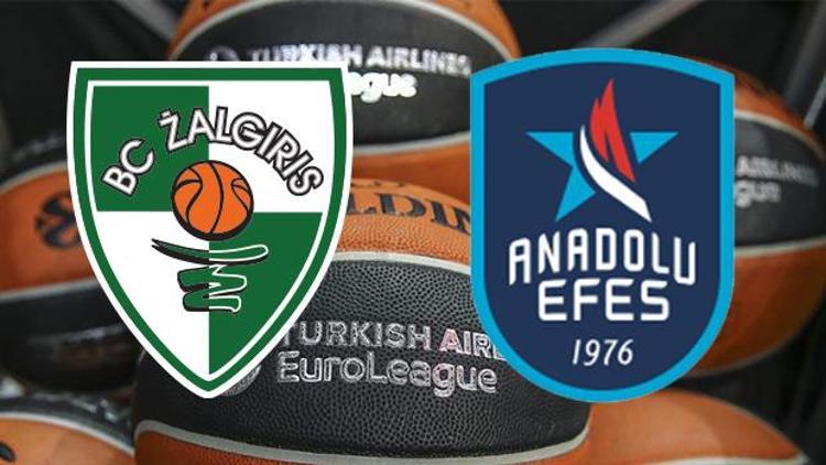 Zalgiris Anadolu Efes maçı Euroleague maçı bu akşam saat kaçta hangi kanalda canlı izlenecek