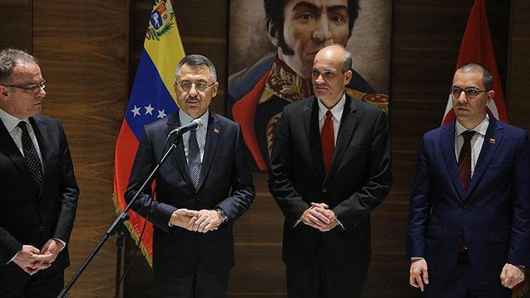 Cumhurbaşkanı Yardımcısı Oktay Venezuelada