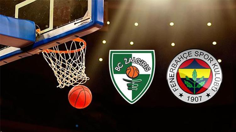 Fenerbahçe Beko Zalgiris Kaunas Euroleague maçı bu akşam saat kaçta hangi kanalda canlı yayınlanacak