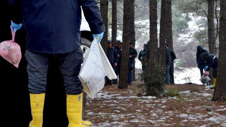 Ormanda dehşet Gazete kağıdına sarılı halde buldu