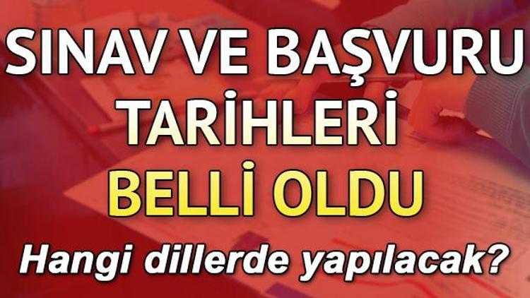 YÖKDİL ne zaman yapılacak 2019 YÖKDİL sınavı başvuru takvimi belli oldu