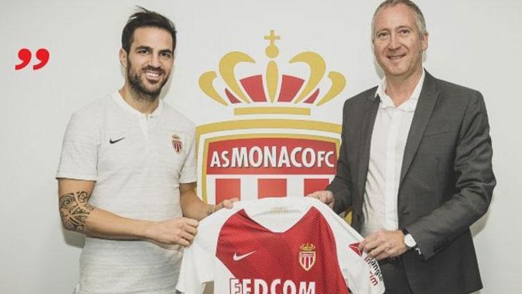 Fabregas Monacoya imzayı attı