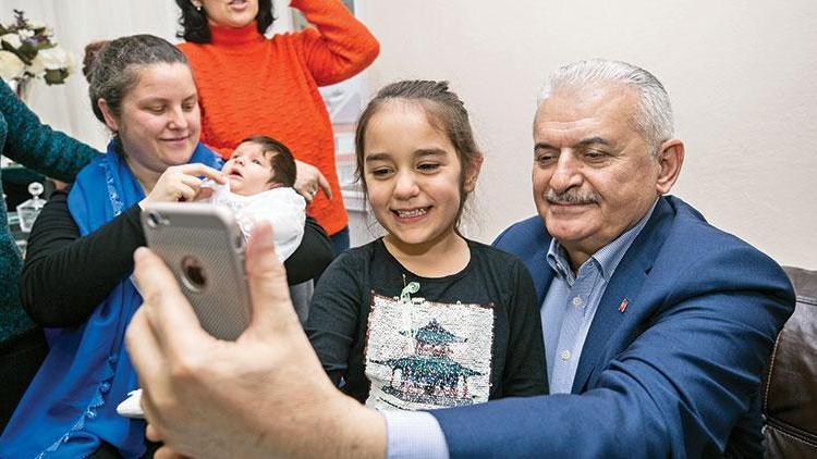 Yıldırım’dan ev ziyaretleri