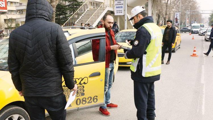 Taksicilere 237 bin lira ceza