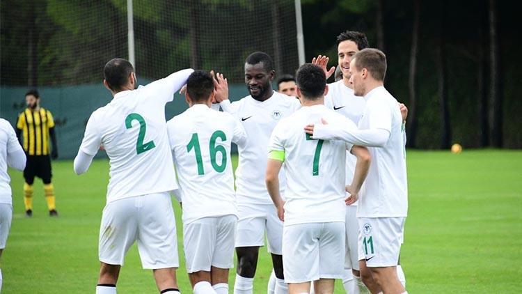 Konyaspor, hazırlık maçında İstanbulsporu tek golle geçti