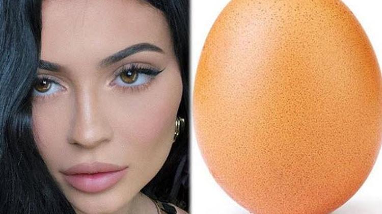 Instagramda Kylie Jennerı ezip geçen yumurta