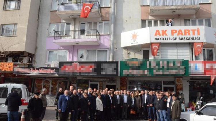 MHPli başkandan AK Partiye ziyaret