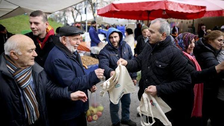 Maltepe Belediyesi’nden vatandaşlara doğa dostu bez çanta