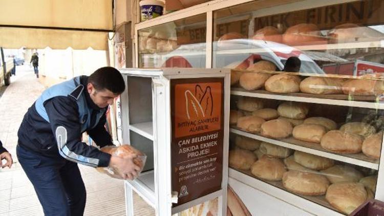 Çan Belediyesi, Askıda Ekmek uygulaması başlattı