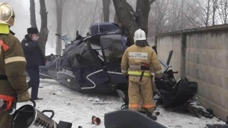Kazakistanda helikopter kazası
