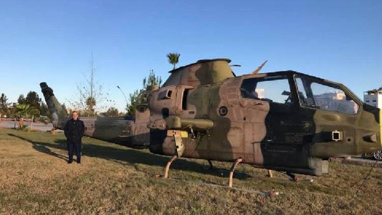 İSTE’ye kobra helikopter hibe edildi