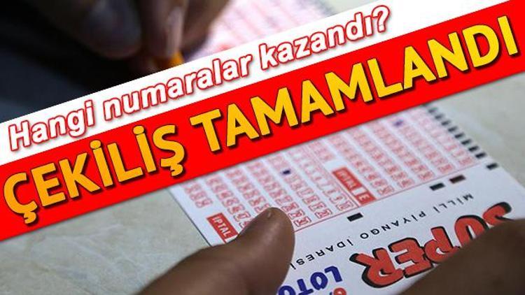 Milli Piyango 17 Ocak Süper Loto sonuç sorgulama | Süper Loto çekilişi tamamlandı