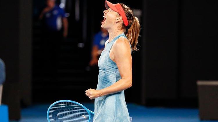 Masha, son şampiyon Wozniackiyi eledi